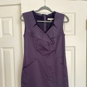 Luca Luca made is Italy eggplant color dress